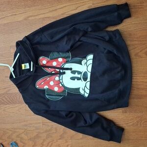 Disney Black Minni Mouse XL Hoodie